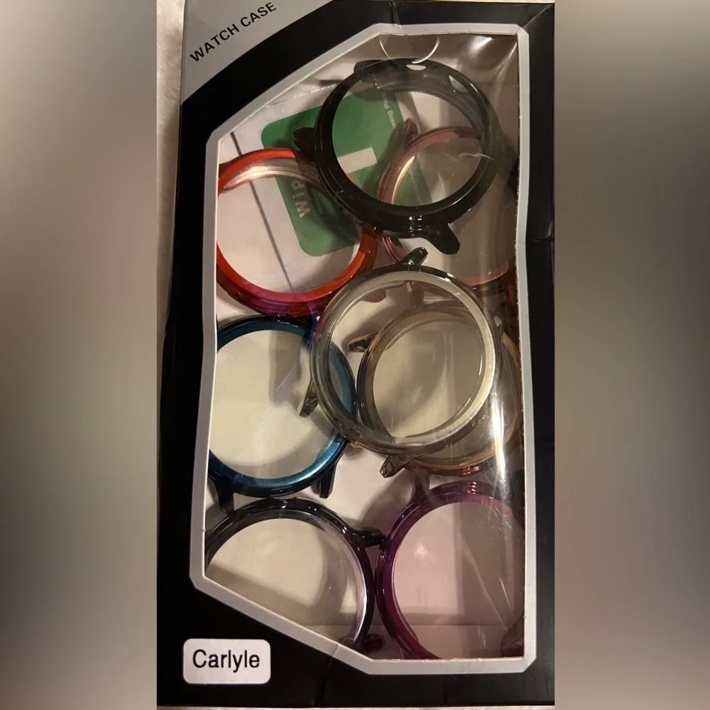 Watch Cover Compatible with Fossil 5 Carlyle, 8pc multi color